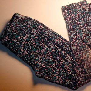 Girls' Floral Leggings